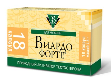 Виардо форте, капсулы, 18 шт.